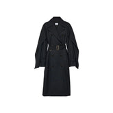 Burberry Black Polyester Coat - 40