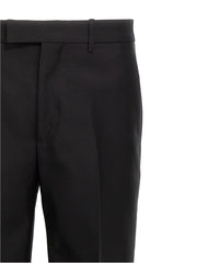 Burberry Black Virgin Wool Dress Pants - IT52 | XL