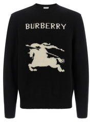 Burberry Black Wool Cardigan