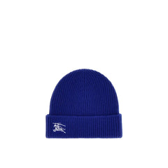 Burberry Blue Cashmere Beanie - UNI