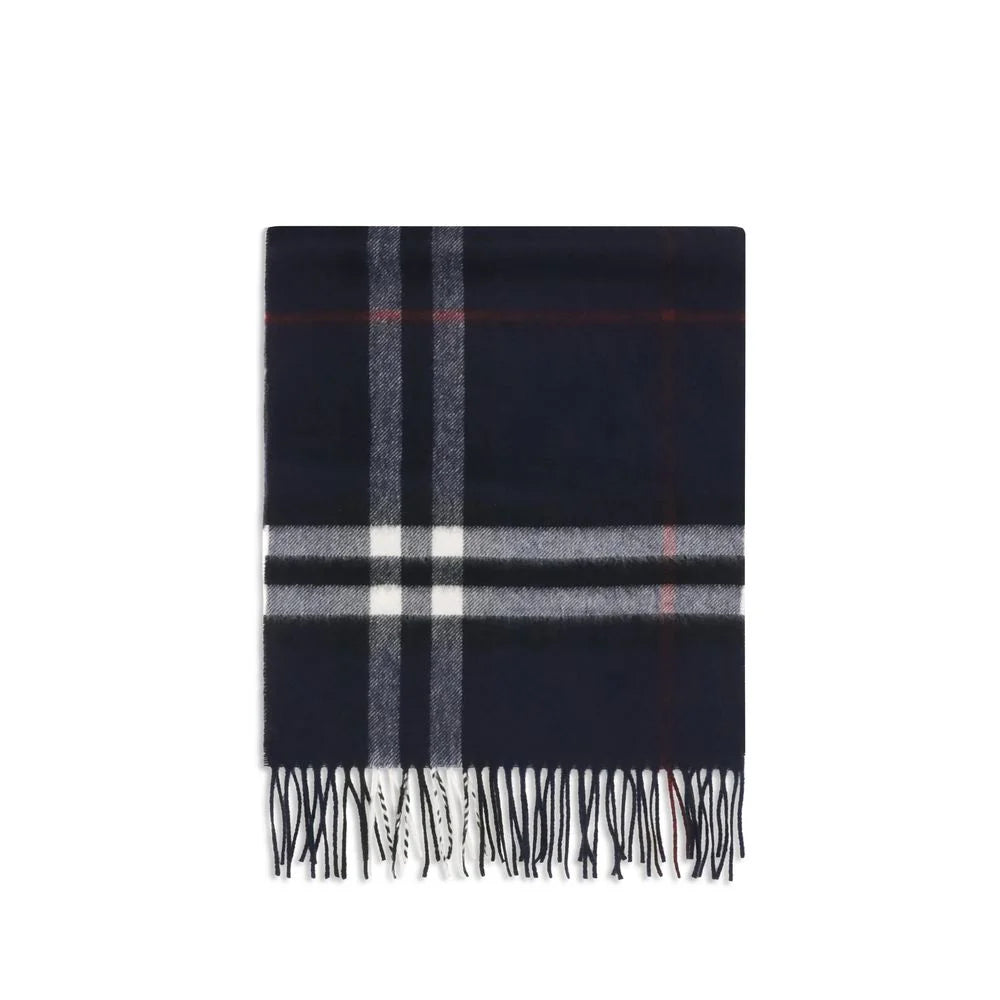 Burberry Blue Cashmere Scarf
