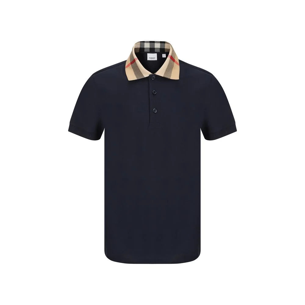 Burberry Blue Cotton Polo Shirt - S - Polos