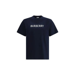 Burberry Blue Cotton T-Shirt
