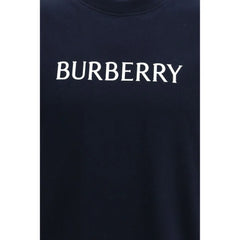 Burberry Blue Cotton T-Shirt