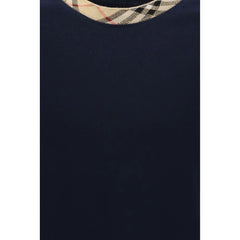 Burberry Blue Cotton T-Shirt - M