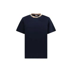 Burberry Blue Cotton T-Shirt - M