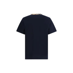 Burberry Blue Cotton T-Shirt - M