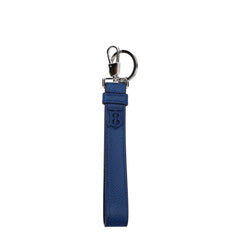 Burberry Blue Leather Keychains