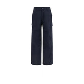 Burberry Blue Polyamide Cargo Pants