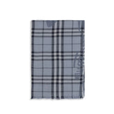 Burberry Blue Wool Oves Aries Foulard