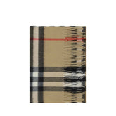 Šál Burberry hnedý z kašmíru
