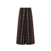 Burberry Brown Cotton Casual Pants - 38