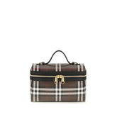 Burberry Brown Cotton Shoulder Bag