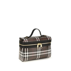 Burberry Brown Cotton Shoulder Bag