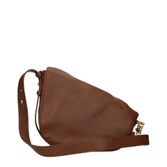 Burberry Brown Leather Crossbody Bags