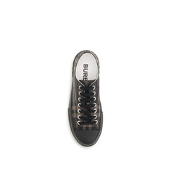 Burberry Brown Polyamide Chunky Sneakers