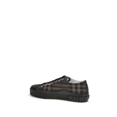 Burberry Brown Polyamide Chunky Sneakers