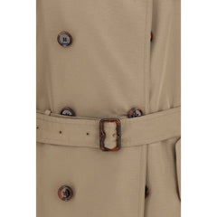 Burberry Brown Silk Coat