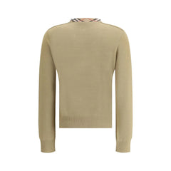 Burberry Brown Wool Cardigan