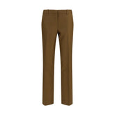 Burberry Brown Wool Oves Aries Dress Pants