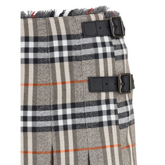 Burberry Check Archive wool Miniskirt - 6 - Skirts