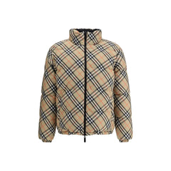 Burberry Check Down Jacket - Puffer Jackets