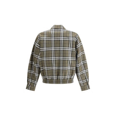 Burberry Check pattern wool Harrington Jacket - IT48 | M - Coats & Jackets