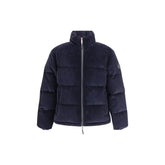 Burberry Cropped Corduroy Down Jacket - Puffer Jackets