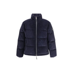 Burberry Cropped Corduroy Down Jacket - Puffer Jackets