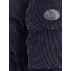 Burberry Cropped Corduroy Down Jacket - Puffer Jackets