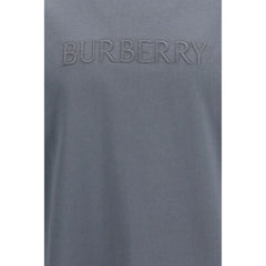 Burberry Gray Cotton T-Shirt