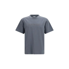 Burberry Gray Cotton T-Shirt