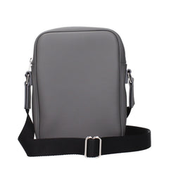 Burberry Gray Leather Crossbody Bag
