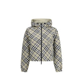Burberry Gray Polyamide Shell Jacket - M