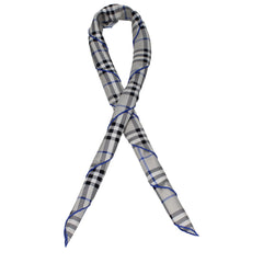 Burberry Gray Silk Foulards