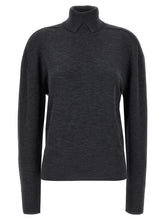 Burberry Gray Wool Cardigan - M