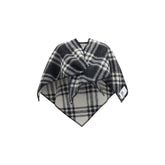 Burberry Gray Wool Oves Aries Scarf