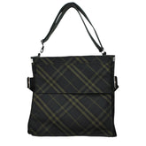 Burberry Green Fabric Crossbody Bag