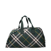 Burberry Green Fabric Luggage And Travel