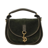 Burberry Green Leather Handbag