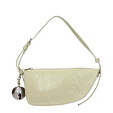 Burberry Green Leather Shoulder Bag