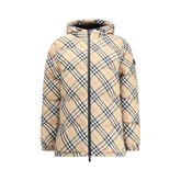 Burberry Hooded Check Down Jacket - Puffer Jackets