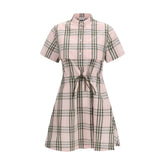 Burberry Multicolor Cotton Casual Dress - 8