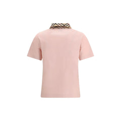 Burberry Multicolor Cotton Polo Shirt