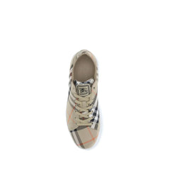Burberry Multicolor Polyamide Low Top Sneakers - EU45/US12