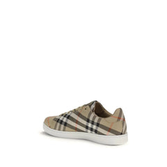 Burberry Multicolor Polyamide Low Top Sneakers - EU45/US12