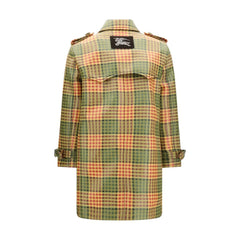 Burberry Multicolor Polyester Coat - 8