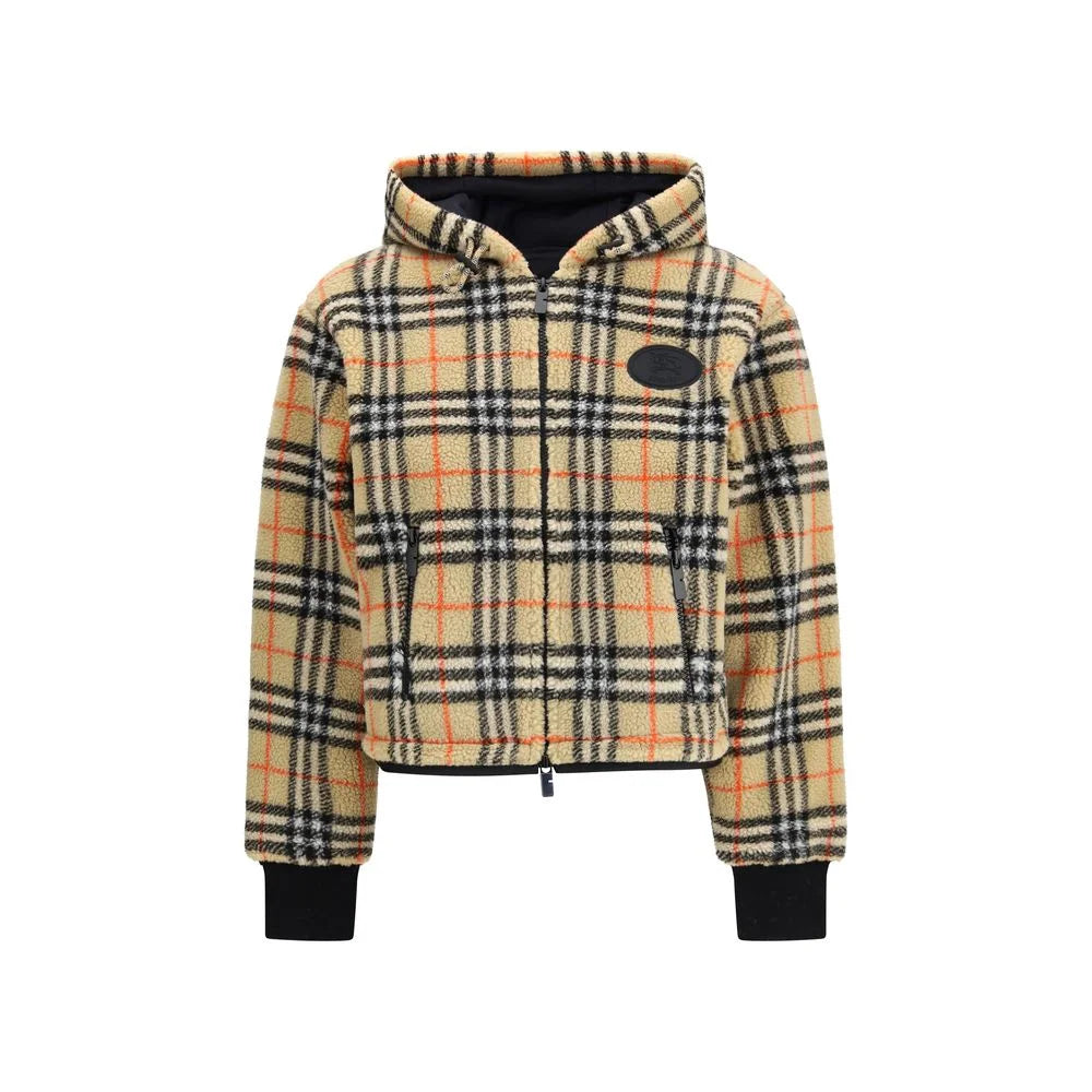 Burberry Multicolor Wool Full-Length Jacket - M