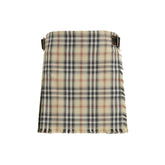 Burberry Multicolor Wool Mini Skirt
