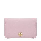 Burberry Pink Leather Cardholder